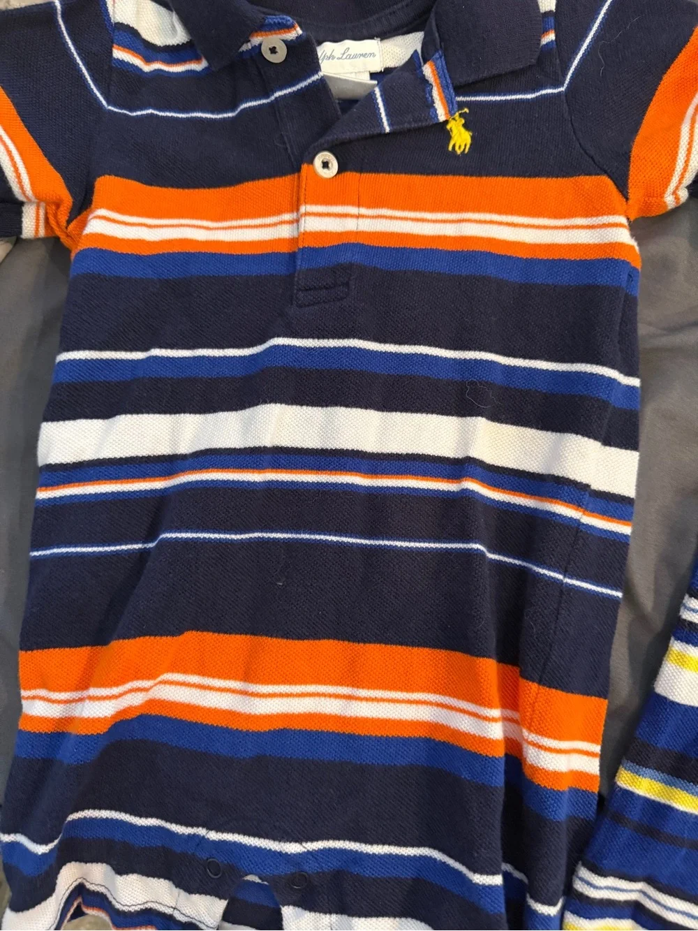 3 Ralph Lauren Onesies/ Rompers 6M